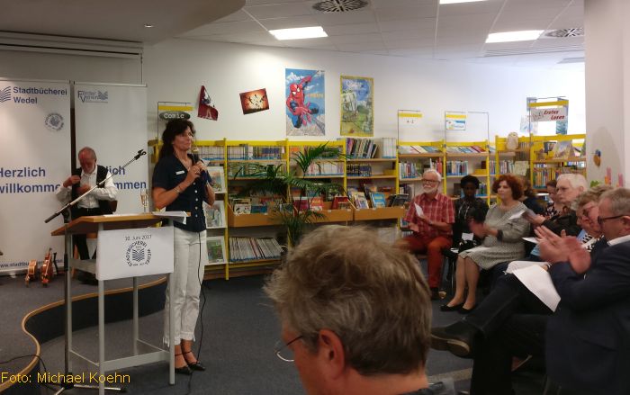 Er&ouml;ffnung der Festwoche durch Leiterin Andrea Koehn
&Ouml;ffnet im separaten Fenster 
&copy; Michael Koehn