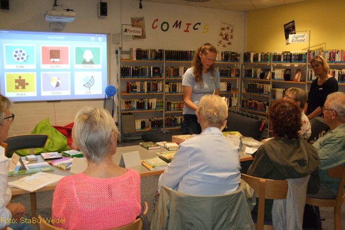 Schulung der Lese-Paten
&Ouml;ffnet im separaten Fenster 
&copy; StaB&uuml; Wedel