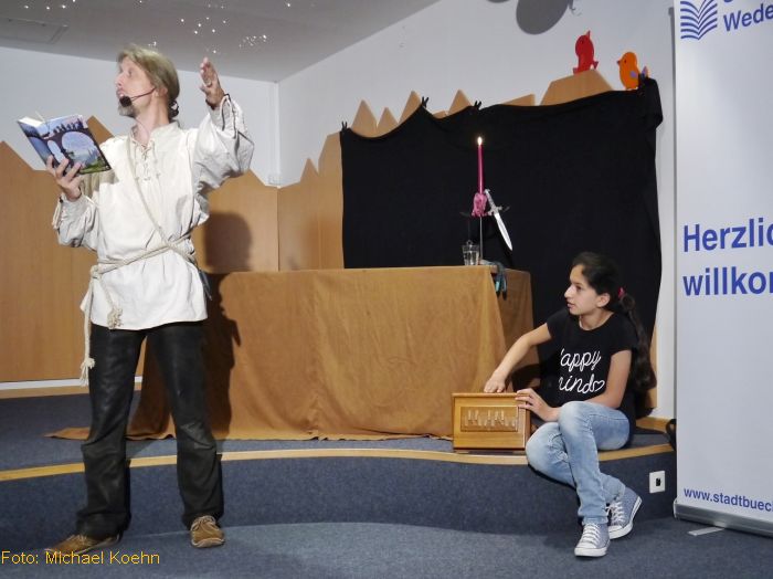 Lesung mit Rainer Rudloff 
&Ouml;ffnet im separaten Fenster 
&copy; Michael Koehn