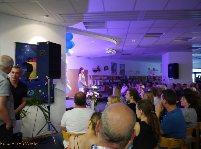 Auftritt Wladimir Kaminer 
&Ouml;ffnet im separaten Fenster 
&copy; StaB&uuml; Wedel