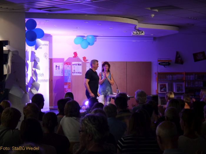 Auftritt Wladimir Kaminer 
&Ouml;ffnet im separaten Fenster 
&copy; StaB&uuml; Wedel